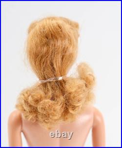 Vintage Ponytail Barbie #6/7 Ash Blonde In Golden Girl Dress WithPurse