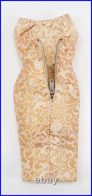 Vintage Ponytail Barbie #6/7 Ash Blonde In Golden Girl Dress WithPurse