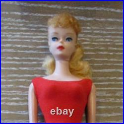 Vintage Ponytail Barbie Doll #5 Blonde Gorgeous Top Knot Swimsuit EX/NM No Green Vintage Ponytail Barbie Doll #5 Blonde Gorgeous Top Knot Swimsuit EX/NM No Green