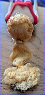 Vintage Ponytail Barbie Doll #5 Blonde Gorgeous Top Knot Swimsuit EX/NM No Green Vintage Ponytail Barbie Doll #5 Blonde Gorgeous Top Knot Swimsuit EX/NM No Green
