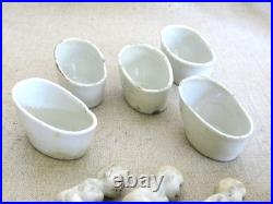 Vintage Quintuplet Penny Doll Set, Antique Porcelain Made in Japan Toys