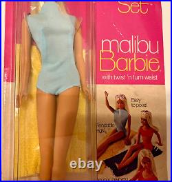 Vintage Rare HTF 1970 The Sun Set Malibu Barbie Doll #1067 NOS NIB