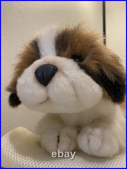 Vintage Rare Japan Oriental Toy Company Realistic St Bernard Puppy showa retro