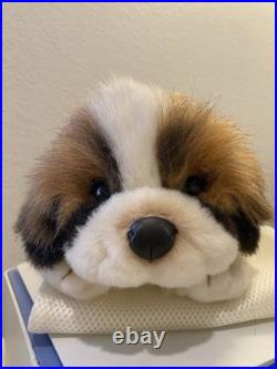 Vintage Rare Japan Oriental Toy Company Realistic St Bernard Puppy showa retro