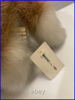 Vintage Rare Japan Oriental Toy Company Realistic St Bernard Puppy showa retro