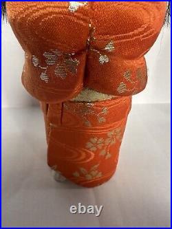 Vintage Rare Japanese ichimatsu doll Pair Silk Kimonos Antique Handcrafted