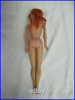 Vintage Rare Mattel Barbie Doll 1958 Japan Red Hair