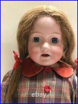 Vintage Rare Morimura Brothers 27 Dolly Face Bisque Composition Doll