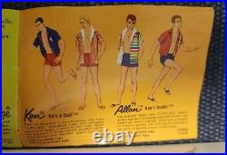 Vintage Ricky Doll In Original Box Stock 1090 Mattel 1964 Skipper's Friend Japan