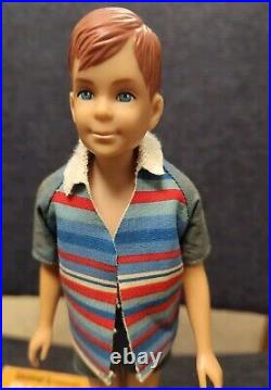 Vintage Ricky Doll In Original Box Stock 1090 Mattel 1964 Skipper's Friend Japan