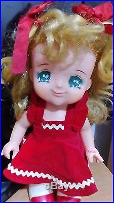 Vintage Rubber Candy Candy Doll Popy Japan Igarashi Yumiko Lady Georgie Lot of 2