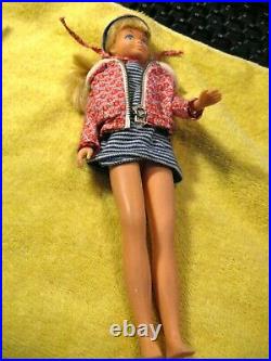 Vintage SKIPPER Doll 1963 With Clothes Japan