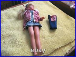 Vintage SKIPPER Doll 1963 With Clothes Japan