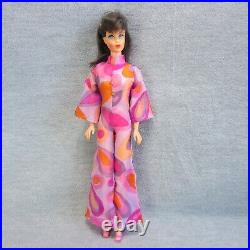 Vintage STANDARD Barbie Doll Straight Leg Midge Barbie TM Body in Mod Jumpsuit