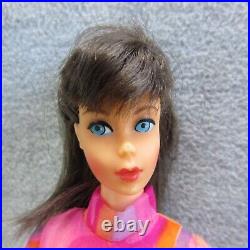 Vintage STANDARD Barbie Doll Straight Leg Midge Barbie TM Body in Mod Jumpsuit