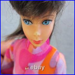 Vintage STANDARD Barbie Doll Straight Leg Midge Barbie TM Body in Mod Jumpsuit