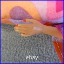 Vintage STANDARD Barbie Doll Straight Leg Midge Barbie TM Body in Mod Jumpsuit