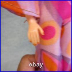 Vintage STANDARD Barbie Doll Straight Leg Midge Barbie TM Body in Mod Jumpsuit