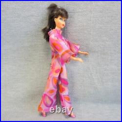 Vintage STANDARD Barbie Doll Straight Leg Midge Barbie TM Body in Mod Jumpsuit