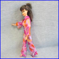 Vintage STANDARD Barbie Doll Straight Leg Midge Barbie TM Body in Mod Jumpsuit