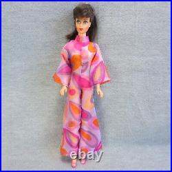 Vintage STANDARD Barbie Doll Straight Leg Midge Barbie TM Body in Mod Jumpsuit