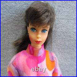 Vintage STANDARD Barbie Doll Straight Leg Midge Barbie TM Body in Mod Jumpsuit