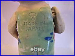 Vintage Signed Bisque Porcelain Kewpie Flapper Style Doll Moveable Arms Japan
