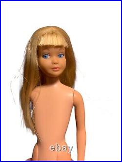 Vintage Skipper Blonde Straight Legs Lemon Gorgeous Hair No Green Barbie Doll