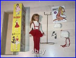 Vintage Skipper Doll #2 No. 950-Red Head Original Box, Stand &skating Outfit Rare