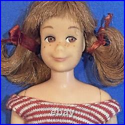 Vintage Skooter Skipper Friend Titian Hair doll Original Box 1964 Mattel #1040