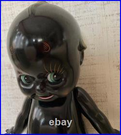 Vintage Super Rare Black Kewpie Doll H45cm Kewpie Club Original from Japan F/S