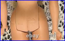 Vintage TM #4 Ponytail Barbie Doll Body With Nipples