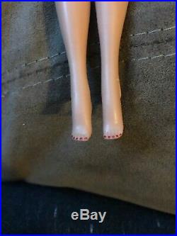 Vintage TM Blonde Ponytail Barbie MCMLVIII Curly Hair Japan Stamped on 1 Foot