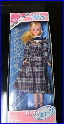 Vintage Takara Barbie's Friend Flora Japan Japanese Exclusive Mattel Doll check