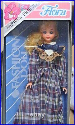 Vintage Takara Barbie's Friend Flora Japan Japanese Exclusive Mattel Doll check