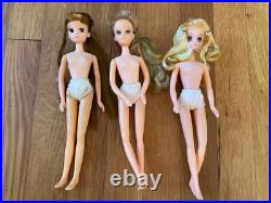 Vintage Takara LADY LICCA Trio Lady Licca, Jun & Aya withOutfits Vintage Takara LADY LICCA Trio Lady Licca, Jun & Aya withOutfits