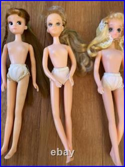 Vintage Takara LADY LICCA Trio Lady Licca, Jun & Aya withOutfits Vintage Takara LADY LICCA Trio Lady Licca, Jun & Aya withOutfits