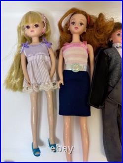 Vintage Takara Licca Chan Jenny Doll Lot Japan Ken Tux Shoes Accessories