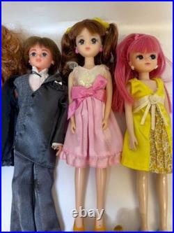 Vintage Takara Licca Chan Jenny Doll Lot Japan Ken Tux Shoes Accessories