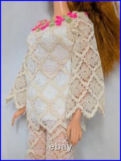 Vintage Talking Stacey Doll TNT Body Lace Caper #1791 Barbie Mattel Japan 1960s