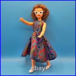 Vintage Tammy Doll BS-12 #2 Brocade Dress Shoes Sunglasses 1960s Ideal