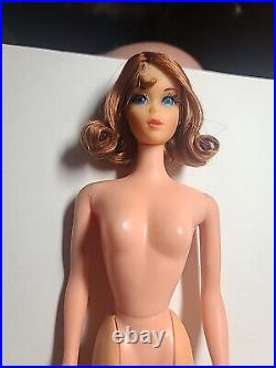 Vintage Titian OOAK Barbie MARLO FLIP TNT BARBIE Doll withCentered Eyes