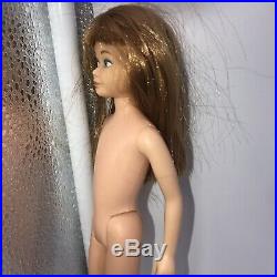 Vintage Titian Skipper Barbie's Little Sister 1963 No. 1 Japan Pink Skin