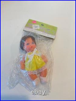 Vintage Toy Baby Dolls Assorted Lot of 6 Hong Kong, Japan 1960's New Old Stock