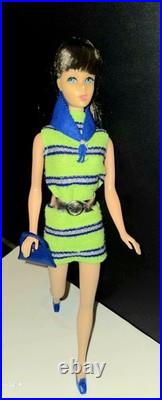 Vintage Twist N Turn Barbie In Complete Vintage Now Knit Outfit, HTF Hat- Scarf Vintage Twist N Turn Barbie In Complete Vintage Now Knit Outfit, HTF Hat- Scarf