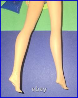 Vintage Twist N Turn Barbie In Complete Vintage Now Knit Outfit, HTF Hat- Scarf