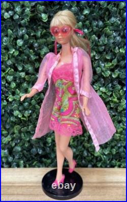 Vintage Twist N Turn PJ Doll w Barbie Underliners #1821- Robe Shoes & Glasses