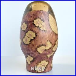 Vintage Usaburo Sosaku Kokeshi Doll 8.3 Waiting for Spring Creative Art Japan