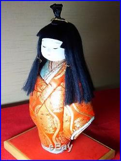 Vintage Very cute and beautiful Japanese KIMEKOMI doll from JAPAN #1029