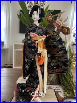 Vintage beautiful Japanese doll from? Okinawa Japan rare handmade 1989